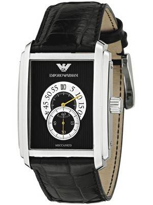 【ミラノ購入】EMPORIO ARMANI ラムレザー2010 アーカイブ A Review of Emporio Armani Meccanico Leather Men's Watch AR4200