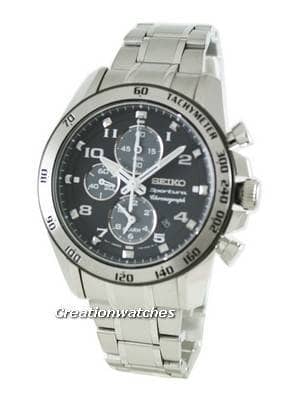 Seiko Sportura Chronograph Alarm SNAE61P1 SNAE61 SNAE61P Mens Watch