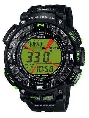 Casio Protrek Tough Solar PRG-240-1BDR Mens Watch Casio Protrek Tough Solar PRG-240-1BDR Mens Watch