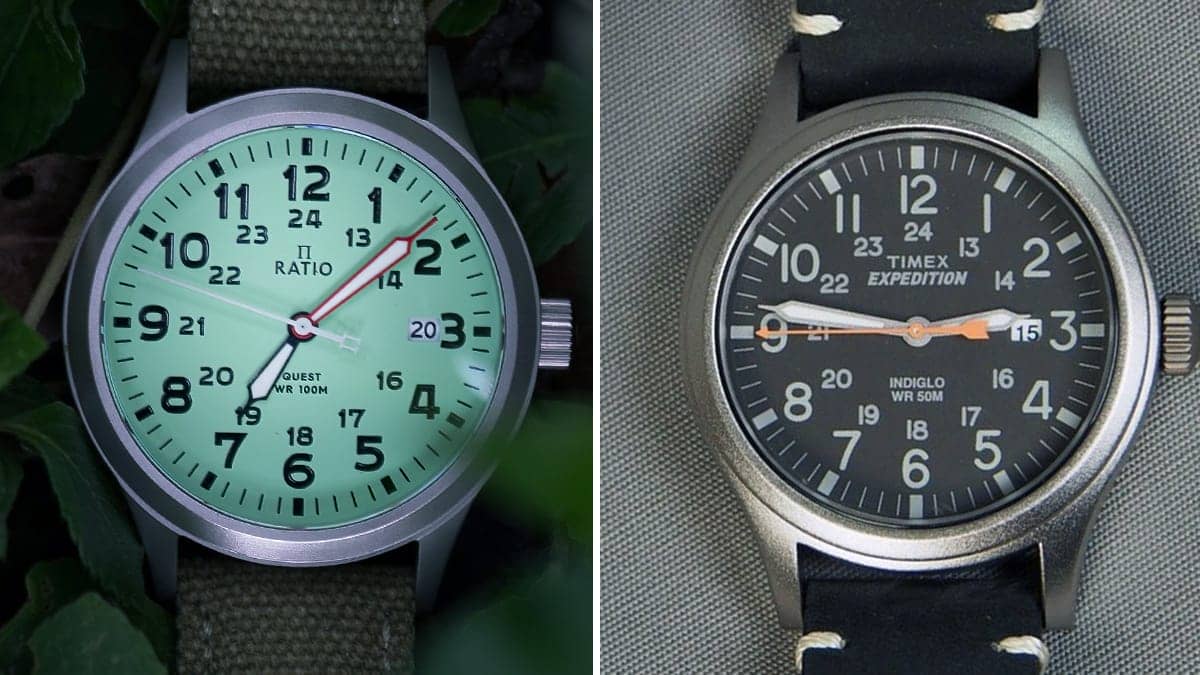 Ratio Quest vs Timex Expedition