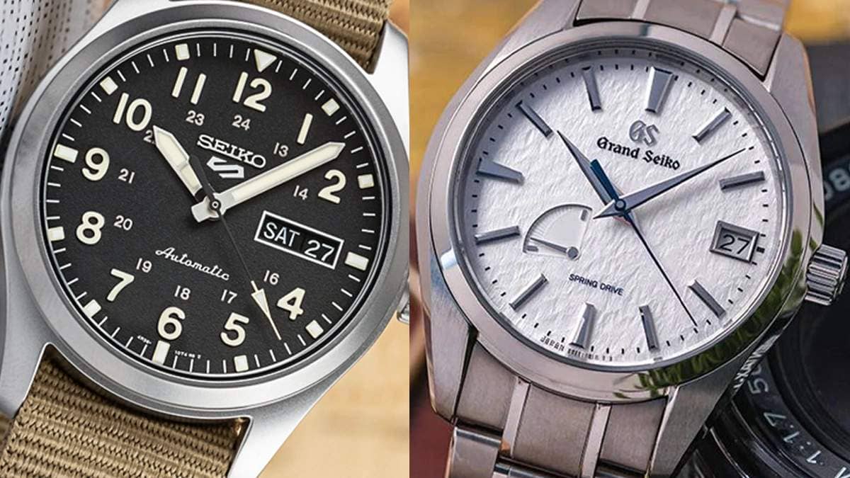 Seiko vs Grand Seiko