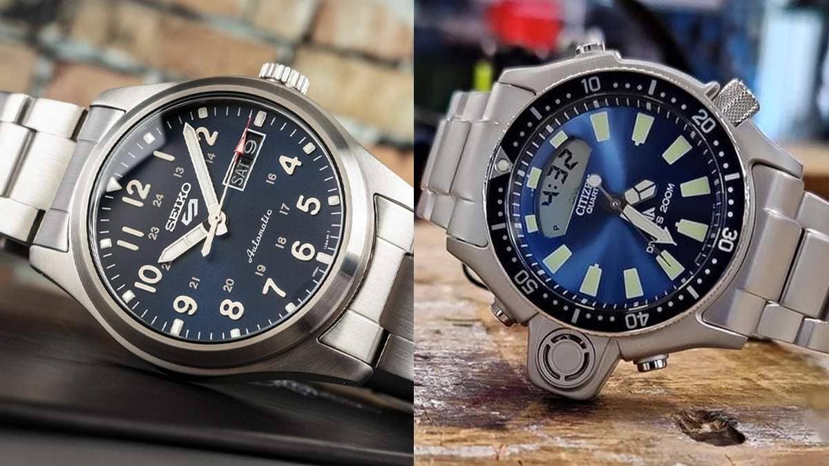 Seiko 5 Sports vs Citizen Promaster