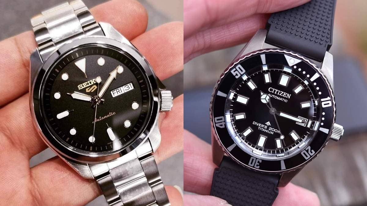 Seiko 5 Sports vs Citizen Promaster