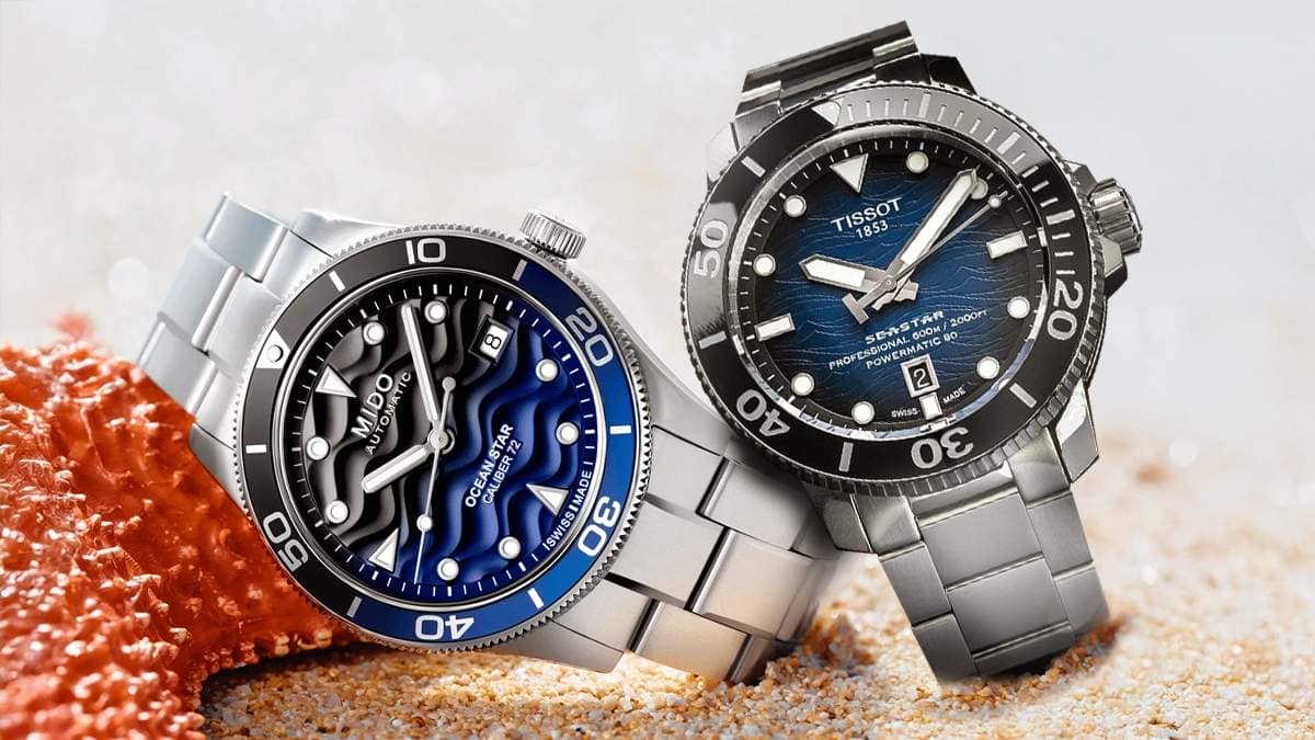 Mido Ocean Star vs Tissot Seastar