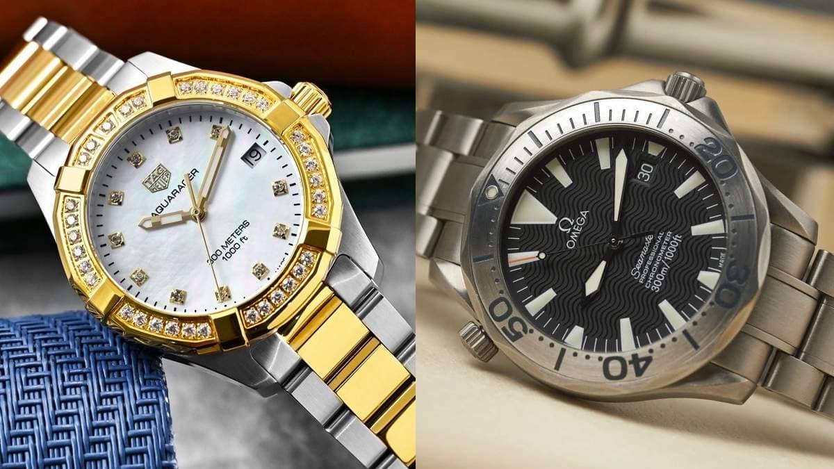 Omega vs Tag heuer