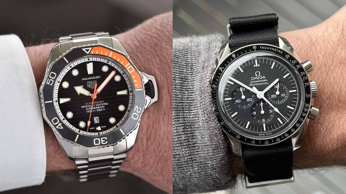 Omega vs Tag heuer
