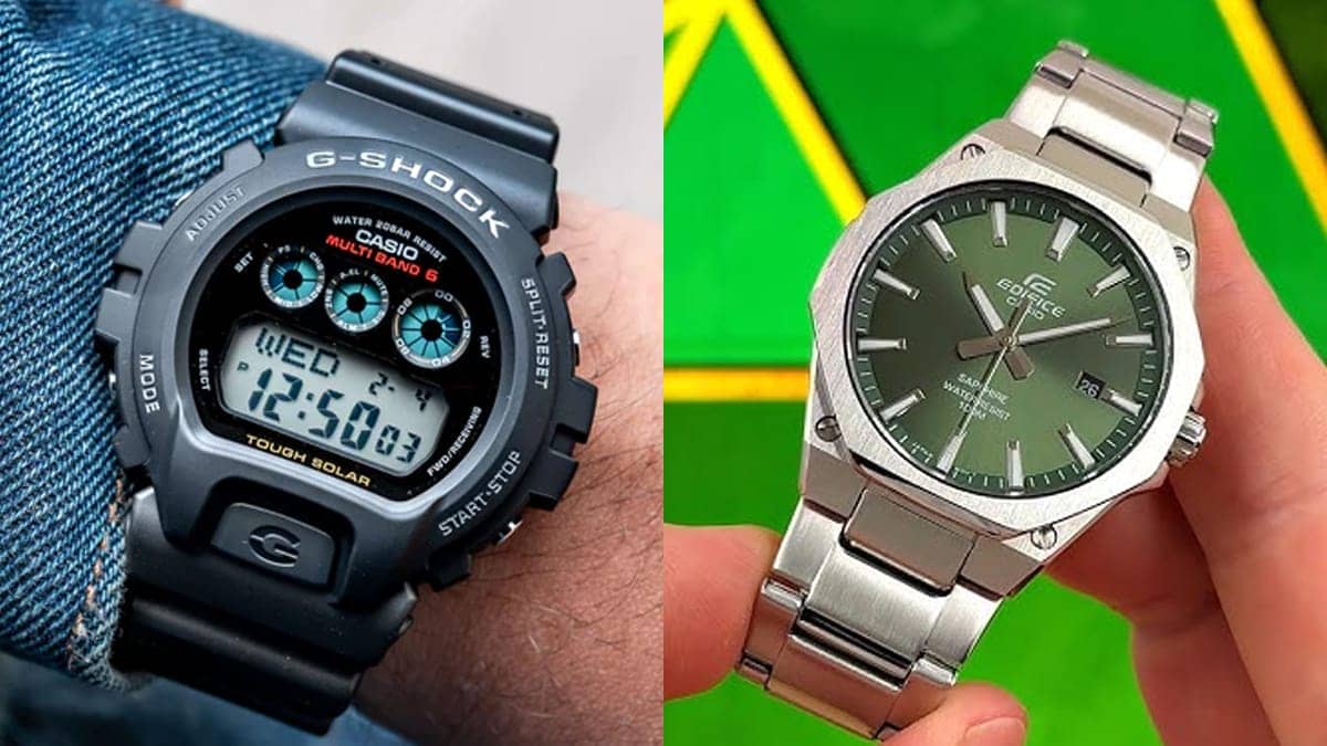 Casio G-Shock vs Casio Edifice